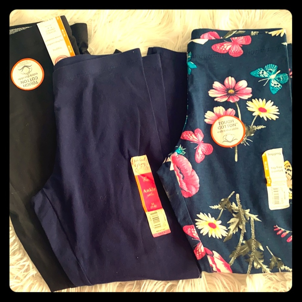 Girls leggings (set of 3)